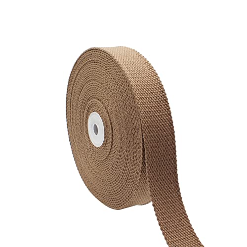 Dortrue Heavy Cotton Webbing 1 Inch Wide 10 Yard for Webbing Bag Handles, Bag Strap,Tote Bag Webbing，Cloth Belt,Making Outdoor Supplies - Image 5
