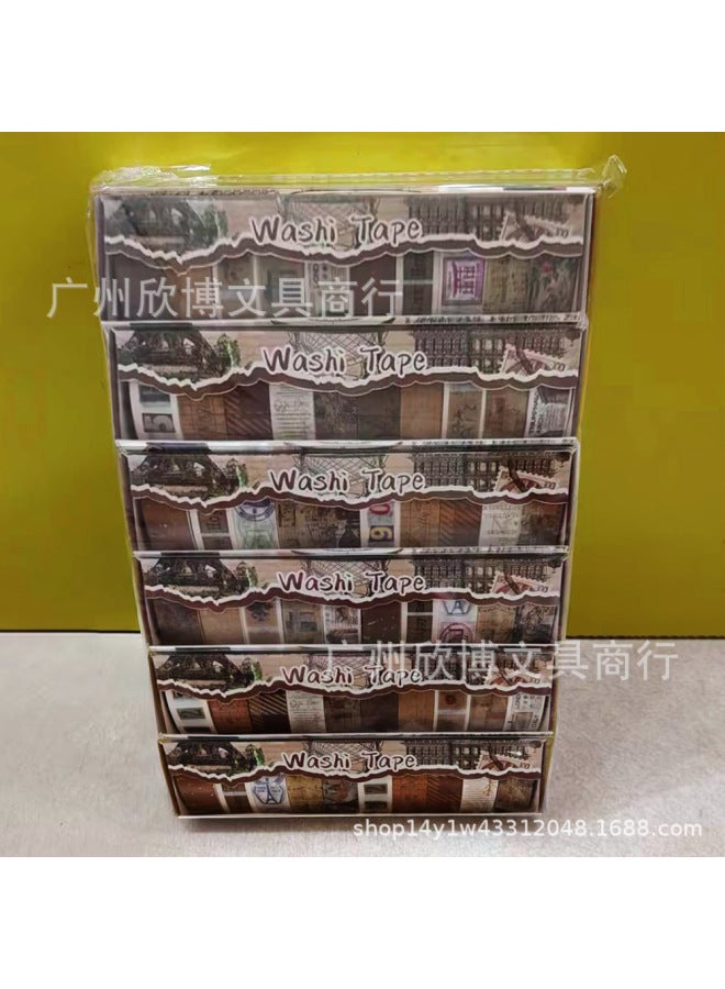Xinbo Sanrio Cartoon And Paper Tape 10 Rolls Children's Hand Account Material Decoration Cute Stickers Pupil Stickers - Image 1
