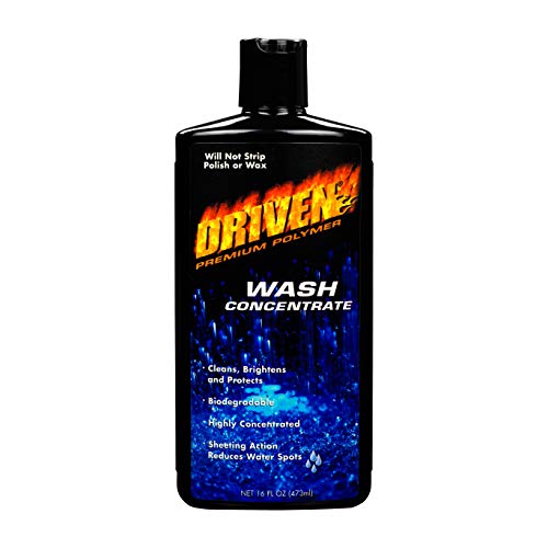 DRIVEN Wash Concentrate for Automotive & Marine Finishes Without Stripping Polish/Wax - Premium Polymer - Cleans, Brightens & Protects - Reduces Hard Water Spots - For Cars, Boats, RVs - Image 1