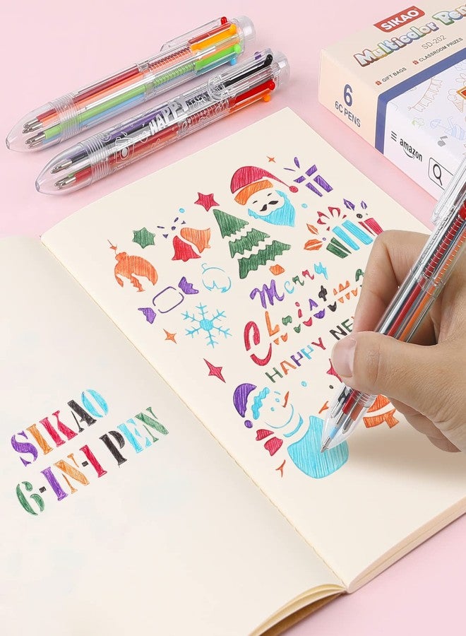 Sikao 24 Pack Multicolor Pens, Classroom Prizes, Goodie Bag Stuffers for Kids Grils, Valentines Day Cool Gifts - Image 4