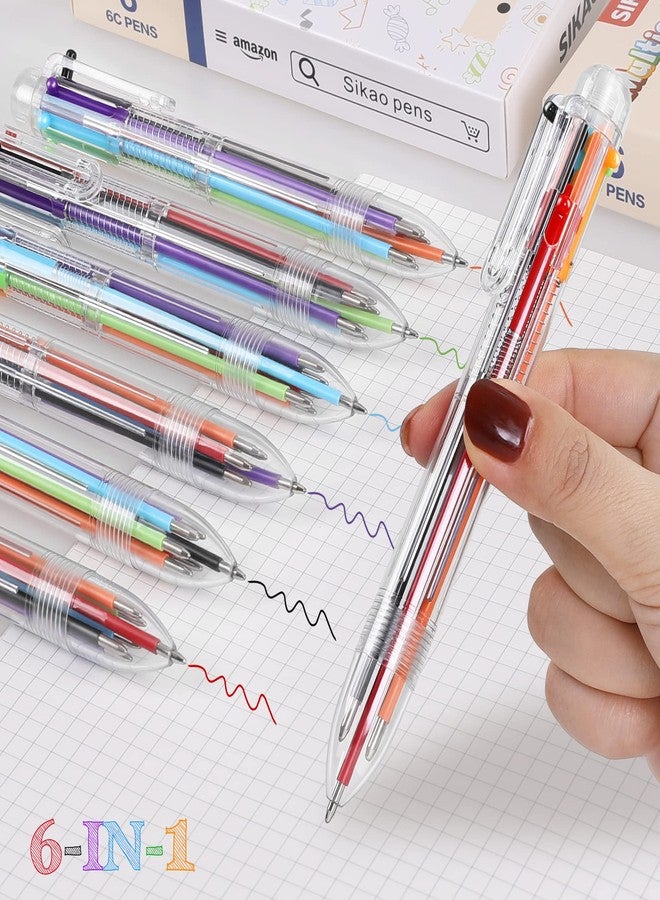 Sikao 24 Pack Multicolor Pens, Classroom Prizes, Goodie Bag Stuffers for Kids Grils, Valentines Day Cool Gifts - Image 2