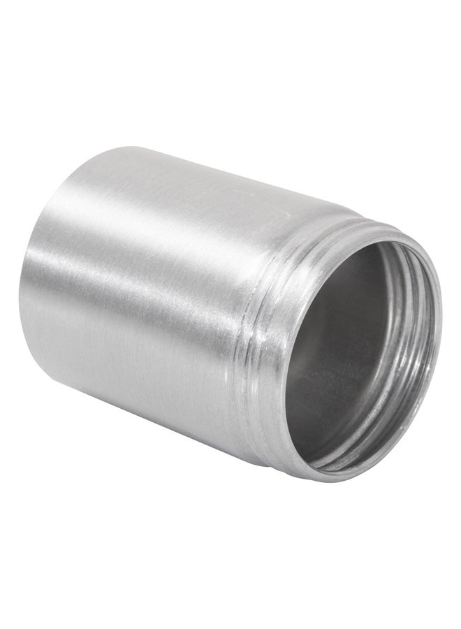 AL SANIDI Aluminum spice box Tea coffee and sugar storage for trips Silver capacity 150 ml - Image 5