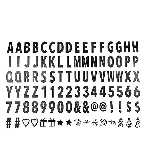 STORE 2508 Store2508 Cinema Light Box A4 Size with Both Black & Colour Letters and Symbols Set DIY Cinematic LED Light Box (A4 Size) - Image 3