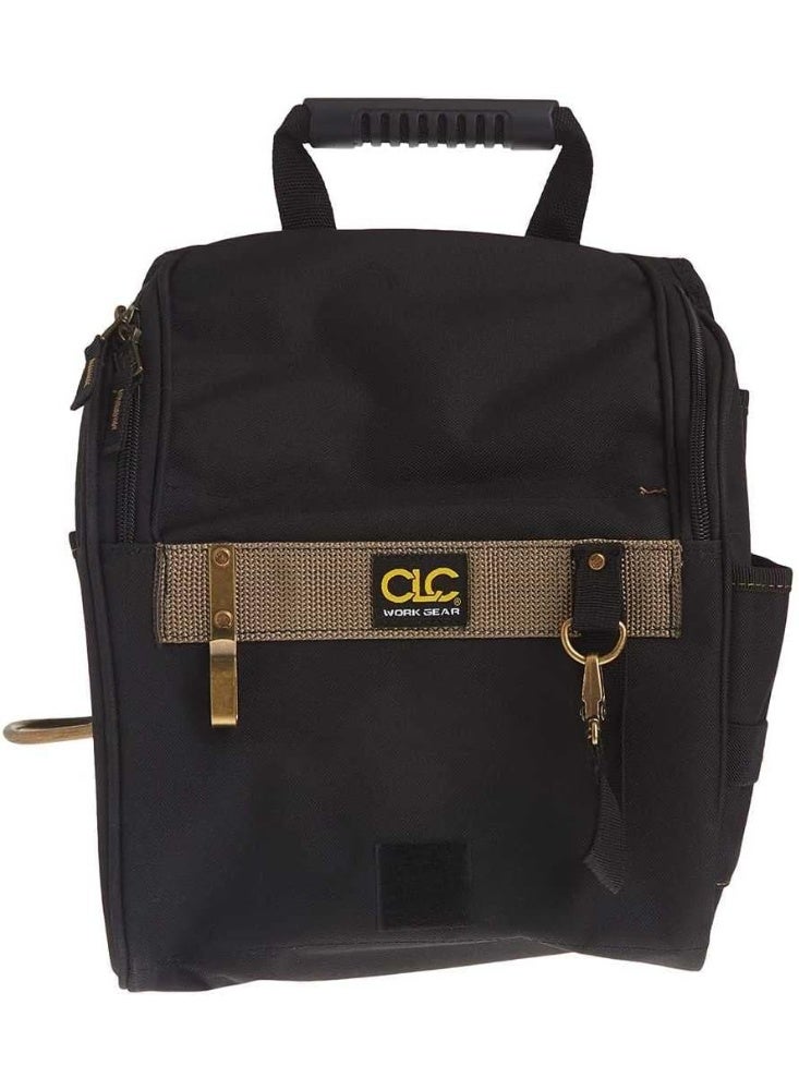 Custom Leathercraft CLC Custom Leathercraft 1509 Zippered Professional Electricians Tool Pouch, 21 Pocket , Black  - Image 4