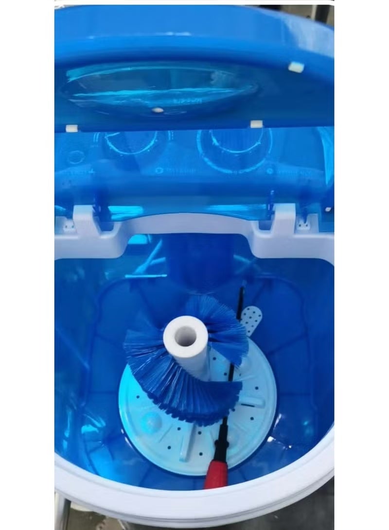 Nova NW-552SW Mini Shoes Washing Machine 2.5KG with Spinner, Rust Proof Plastic Body, Low Noise & High Efficiency Shoe Cleaner for Home, Office, Hostel and Small Living Spaces - Image 4