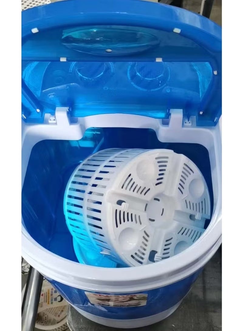 Nova NW-552SW Mini Shoes Washing Machine 2.5KG with Spinner, Rust Proof Plastic Body, Low Noise & High Efficiency Shoe Cleaner for Home, Office, Hostel and Small Living Spaces - Image 3