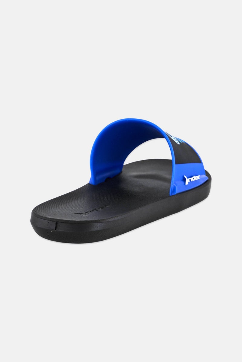 RIDER Kids Boy Street Slip on Slides, Black - Image 4