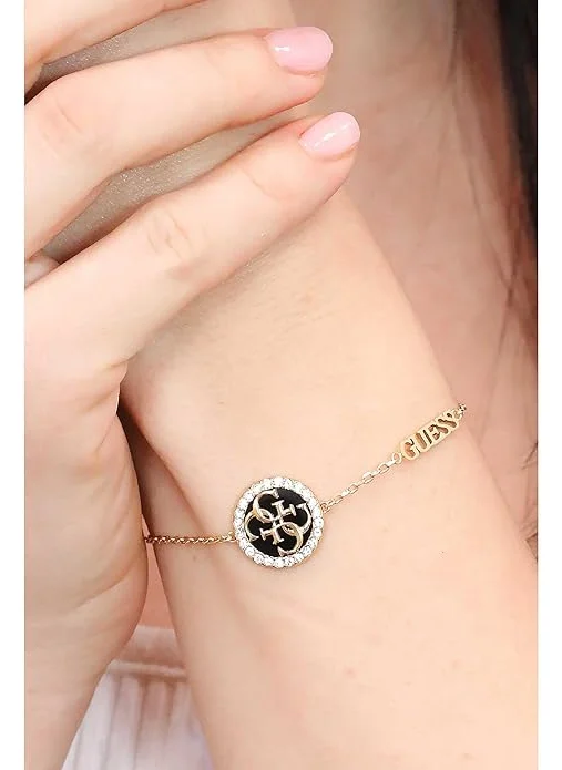 جس Crystals Detail Single Bracelet