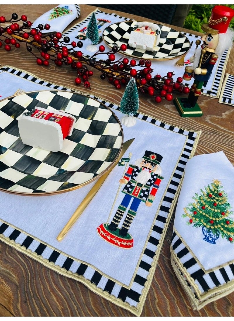 Ge Living Decorative Tin Soldier - Nutcracker Patterned American Service - 2 Pieces  - Image 4