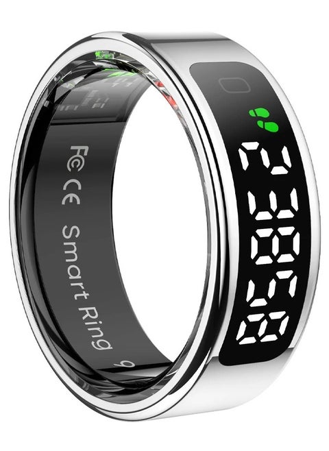 COLMI R12 Smart Ring with Display Screen and Touch, Health Manager, Wireless Charging, 5 ATM Waterproof For Men Women