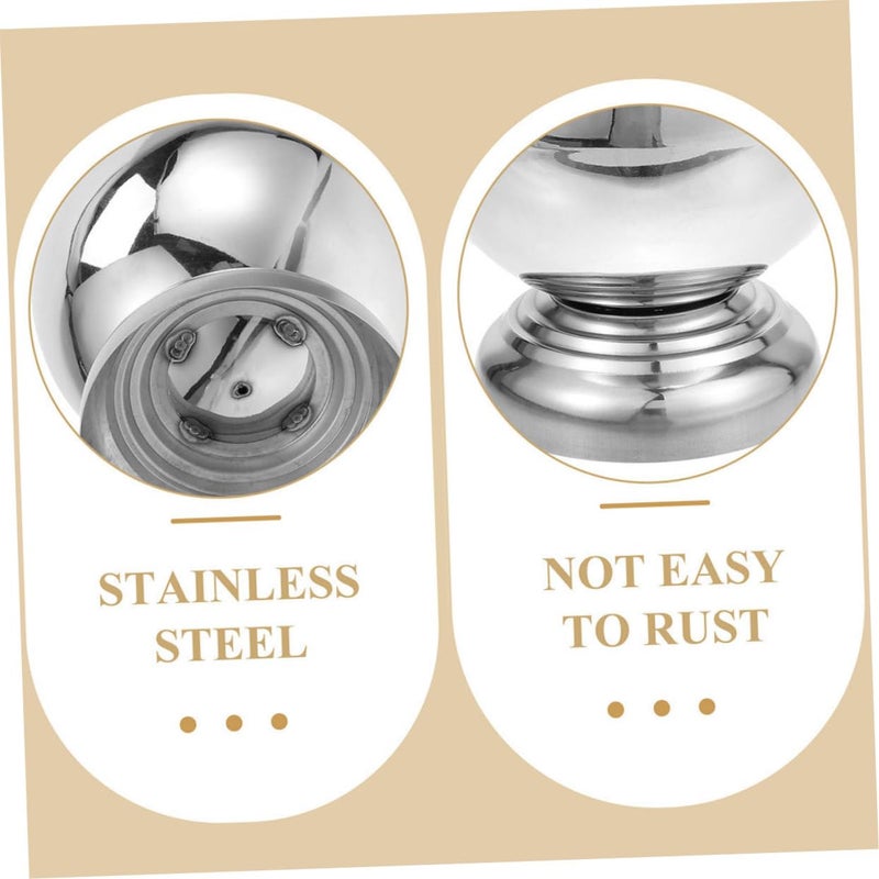 Stair Railing Finials Hollow Decorative Orbs 13 5X10X10 Cm Easy Install Safety Home Decor - Image 4