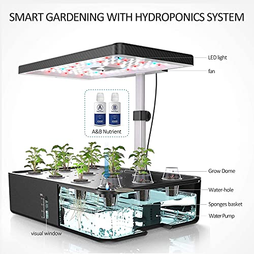 iDOO Growth Sponges 60 Pcs, Replacement Hydroponics Sponges Compatible with AeroGarden LYKO and All Indoor Hydroponics Growing System Indoor Garden (Except ID-IG201) Hydroponics Supplies - Image 3
