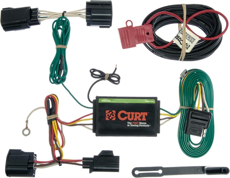 CURT 56140 Vehicle-Side Custom 4-Pin Trailer Wiring Harness for Ford Focus Hatchback - Image 1