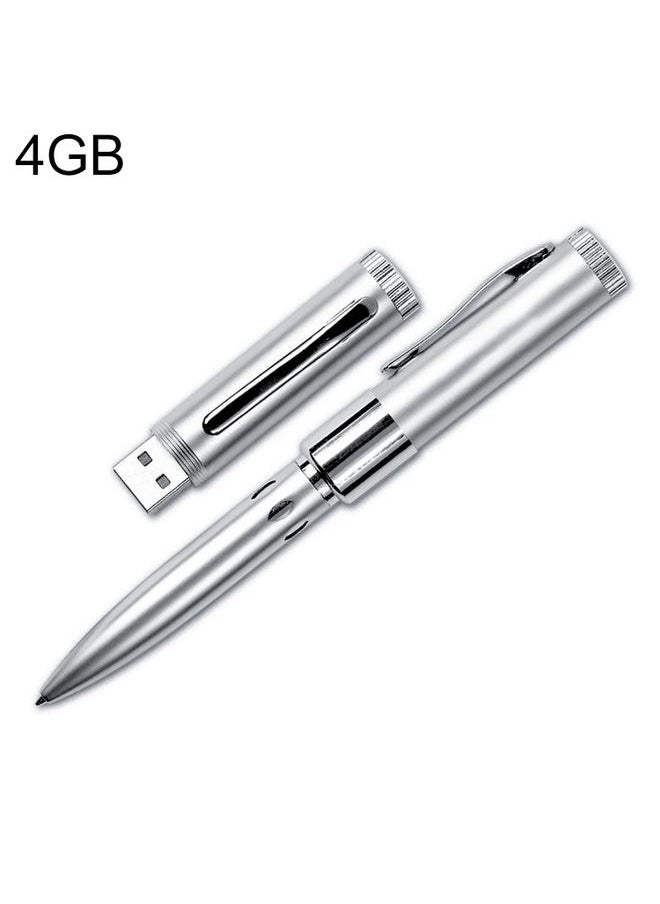 BURAQ 4GB USB2.0 Pen Driver(Silver)  - Image 1