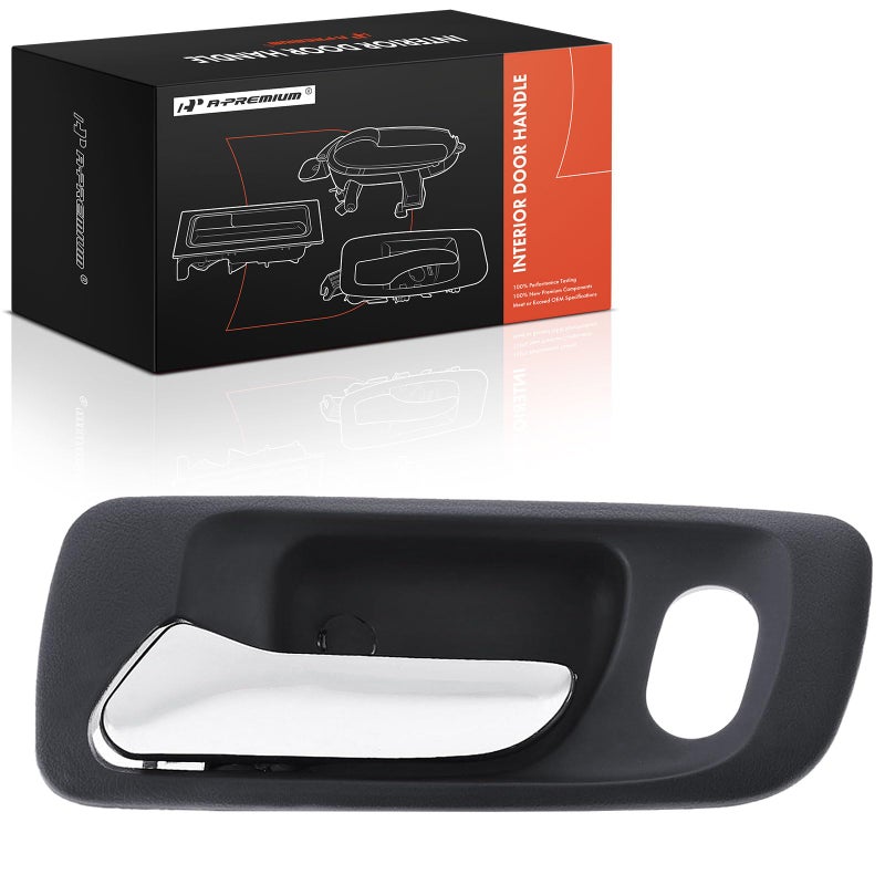 A-Premium APremium Front Left Driver Side Interior Door Handle with Hole Compatible with Honda Accord 1998 1999 2000 2001 2002 Sedan 4Door Blue Housing with Chrome Lever Replace 72165S84A01ZA - Image 2