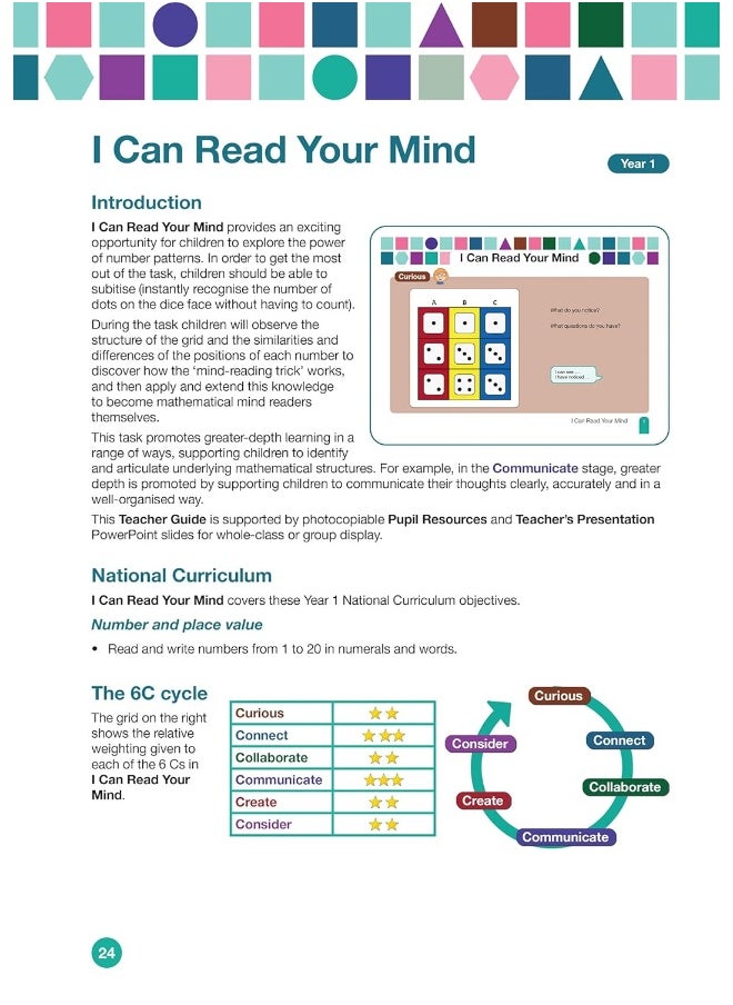 null - Greater Depth Maths Teacher Guide Key Stage 1 - Image 1