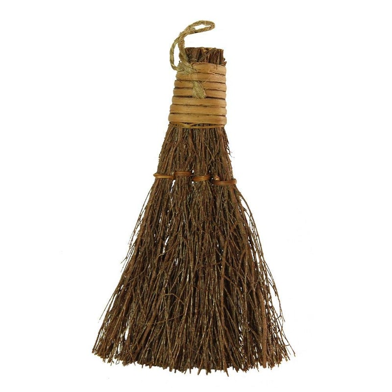 Greenbrier Cinnamon Scented Mini 6 Broom Holiday Fall Autumn Halloween Christmas