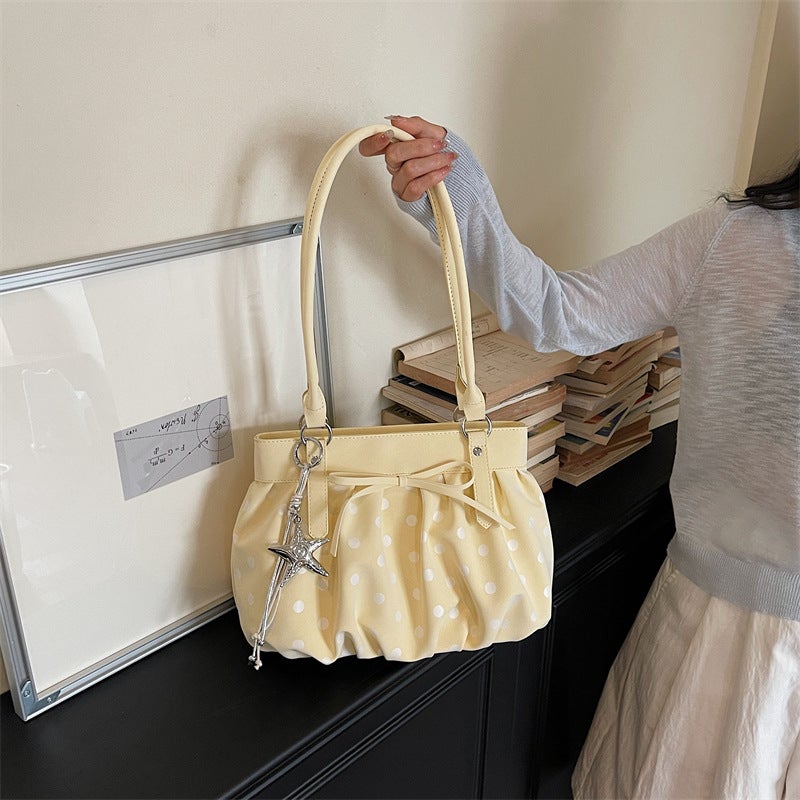 Women's Polka Dot Shoulder Bag - Image 3