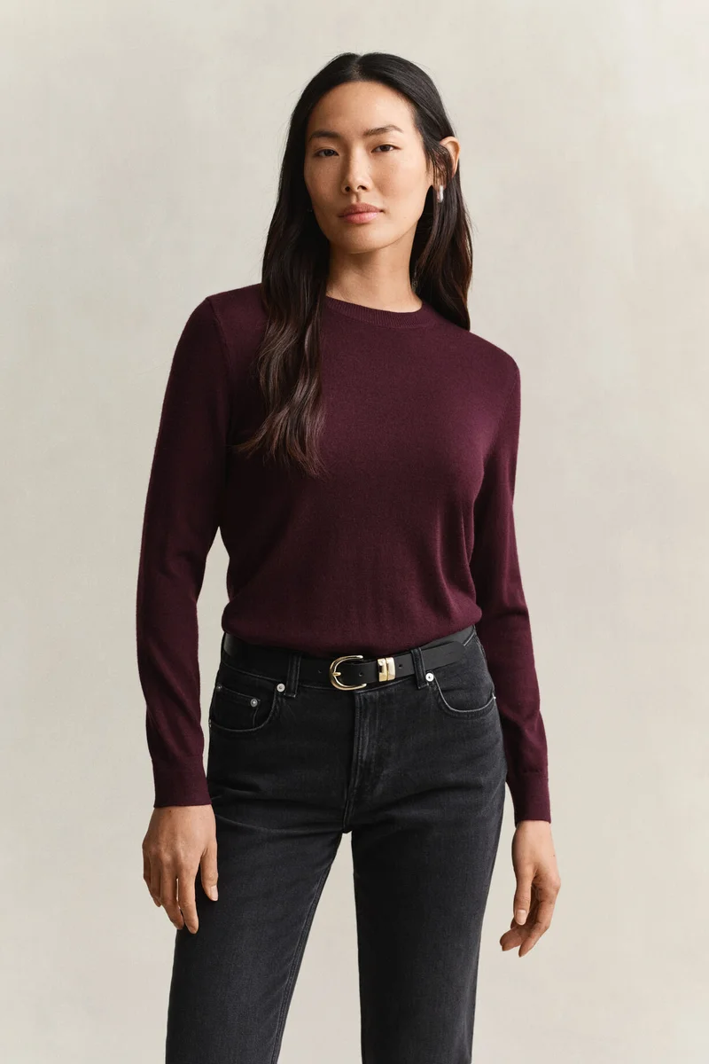 Gant Extrafine Merino Wool Crew Neck
