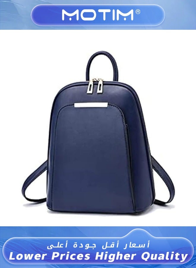 موتيم حقيبة ظهر جلدية حقيبة ظهر مدرسية نسائية حقيبة سفر للسيدات حقيبة أزياء نهارية عادية للسيدات - Image 1
