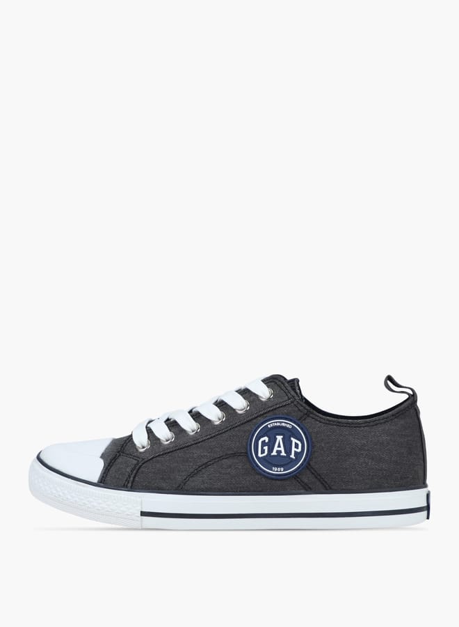 GAP Boys' Logo Detail Sneakers with Lace-Up Closure - HOUSTON II  - Image 2