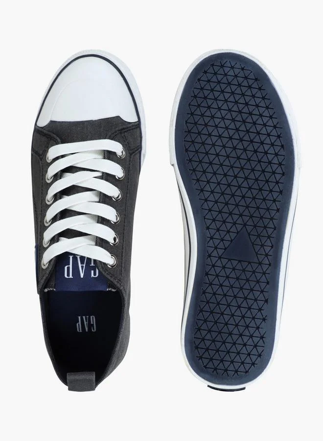 جاب أحذية رياضية للأولاد بتفاصيل شعار وإغلاق برباط - هيوستن