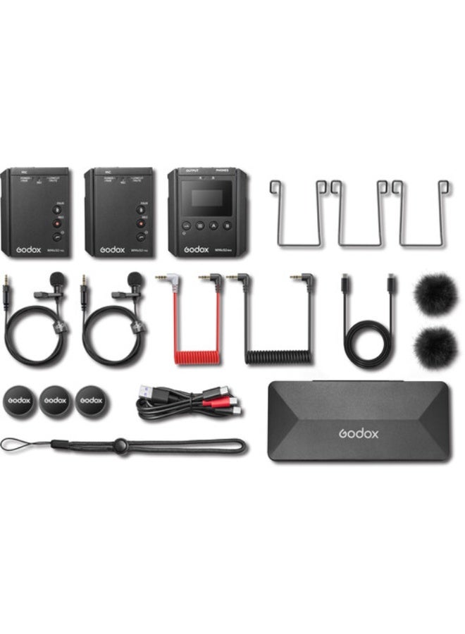 Godox WMicS2 UHF Compact 2-Person Wireless Microphone System - Image 5