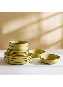 Home Box Eleganza Aurora 12-Piece Dinner Set - Serves 4  - Image 4