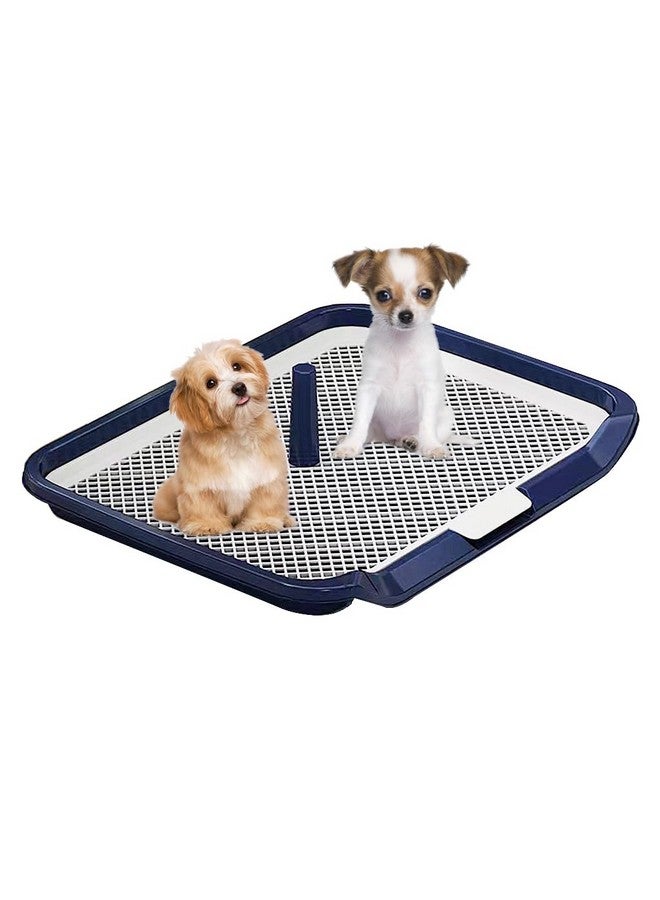 HASTHIP® Dog Toilet, Plastic Poop Tray Puppy Pee Pads, Potty Training Deck for Small Medium Dogs, Drawer Flat Panel & Easy to Clean - 65 x 50CM - Image 1