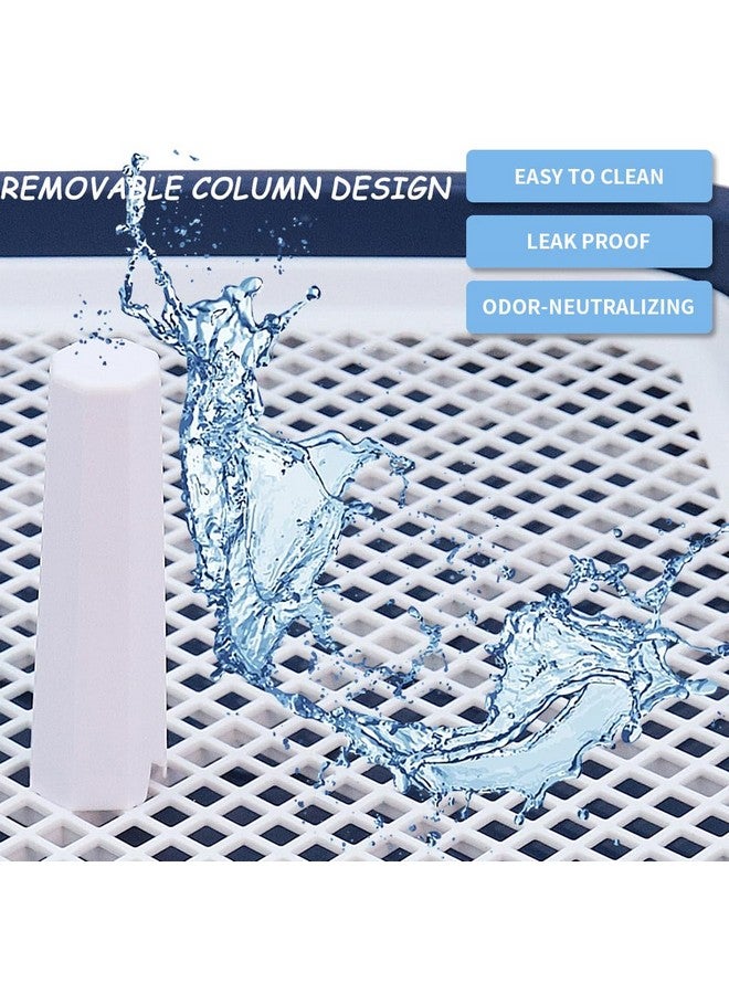 HASTHIP® Dog Toilet, Plastic Poop Tray Puppy Pee Pads, Potty Training Deck for Small Medium Dogs, Drawer Flat Panel & Easy to Clean - 65 x 50CM - Image 3