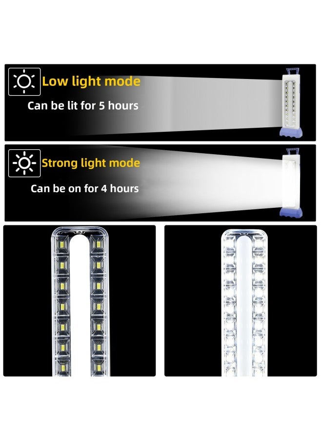 Generic Direct 30LED Rechargeable Emergency Light Household Power Failure Lighting Outdoor Portable Camping Light Night Market Work Light-Color:LJ-5930 (30 LED)  - Image 4