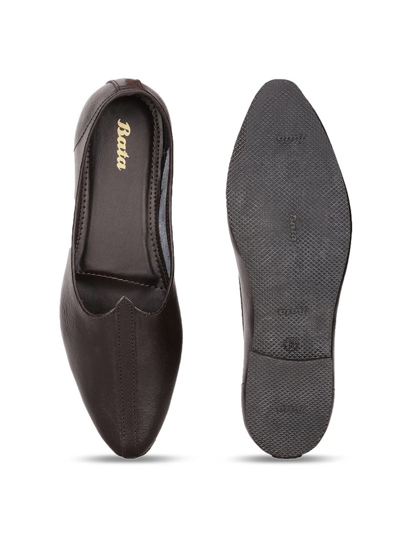 Bata أحذية باتا جالسا للرجال باللون البني الكاجوال - 10 المملكة المتحدة (8544877) - Image 5