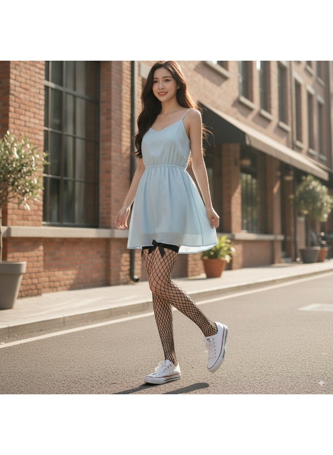 Women’s Butterfly Fishnet Over the Knee Thigh High Stockings, Spandex Core Material, Sweet Cute Style, One Size Fits All, Perfect for Party, Date, and Daily Wear - Image 2