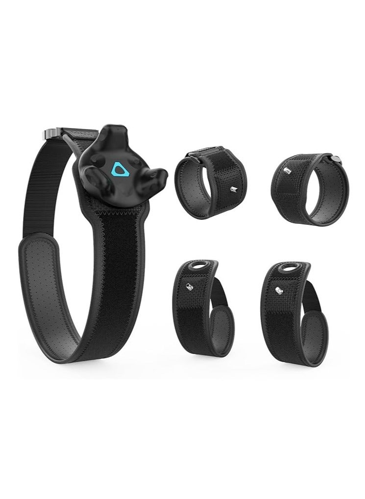 AMVR 5-Piece VR Full Body Tracking Strap for HTC Vive Tracker 3.0 - Adjustable Motion Capture Tracking Strap (1 Body Tracking Strap + 2 Palm Strap + 2 Foot Bands, excluding Vive Tracker) - Image 1