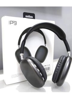 P9 Wireless Bluetooth Headset P9 - Black : Superior Sound and Wireless Comfort  - Image 3