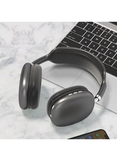 P9 Wireless Bluetooth Headset P9 - Black : Superior Sound and Wireless Comfort  - Image 2
