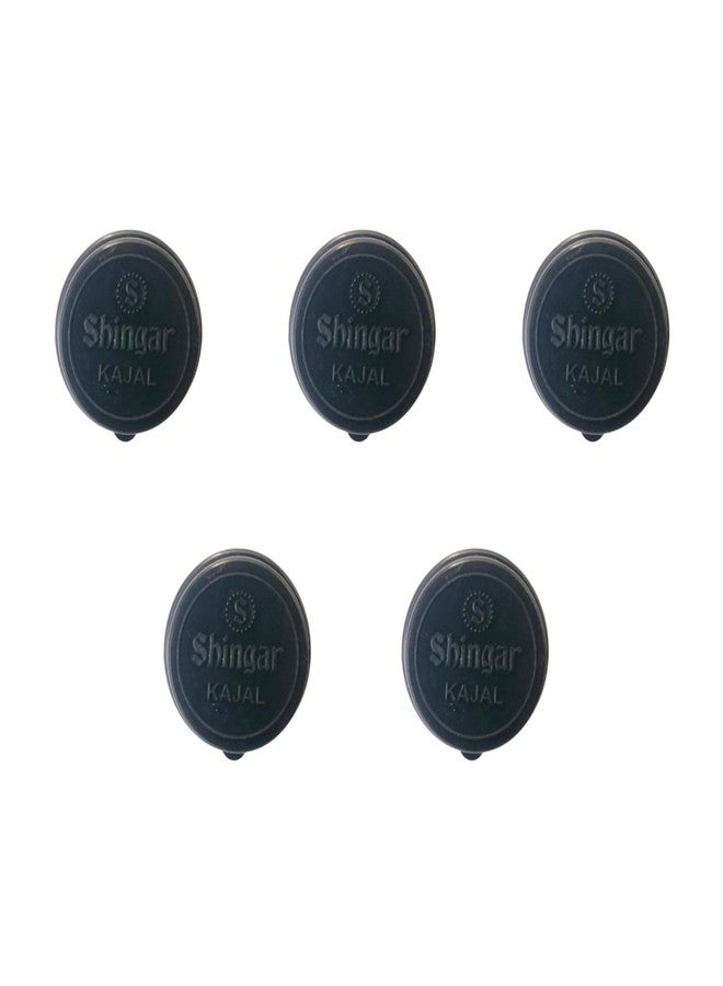 Shingar Kajal | Bold Black | 1g Each | Smooth & Long-Lasting Formula | Pack of 5 - Image 3