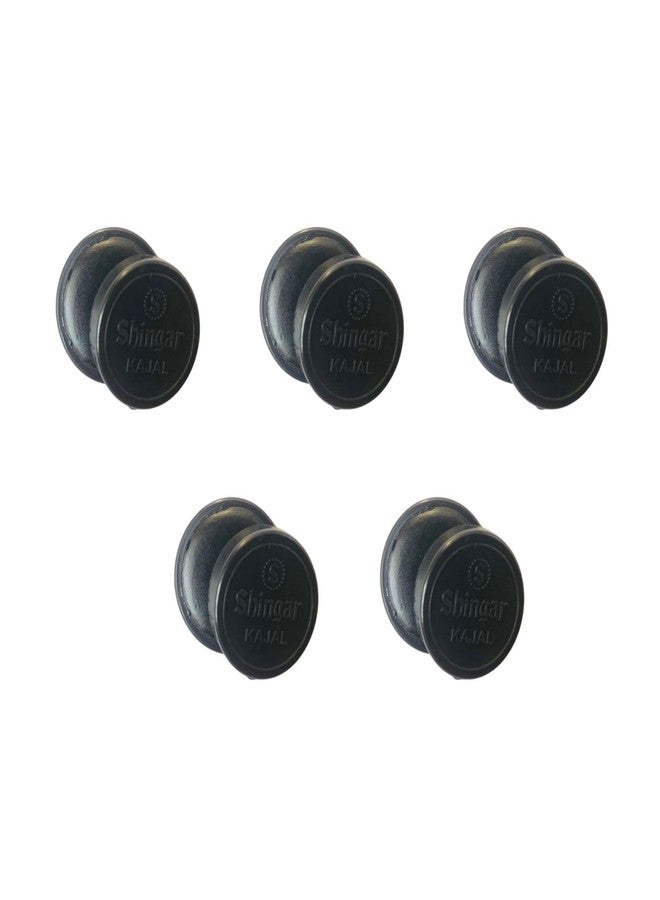 Shingar Kajal | Bold Black | 1g Each | Smooth & Long-Lasting Formula | Pack of 5 - Image 2