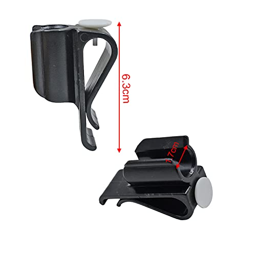 PCTC 4 Pack Golf Club Bag Clips On Putter Clamp Holder Organizer Value Durable Plastic Black Putting Clip Golf Accessories for Men Women Golfer - Image 4