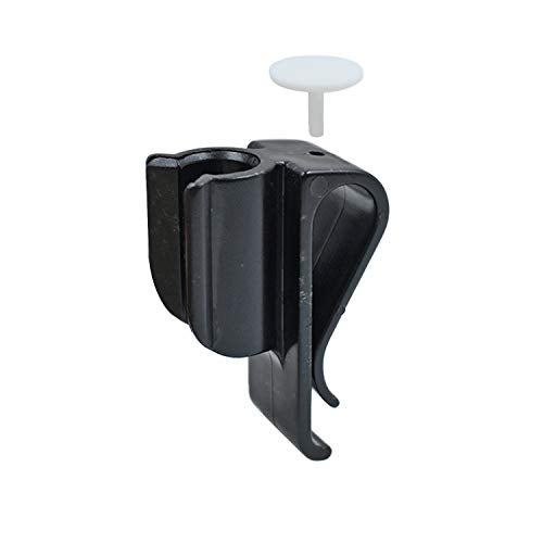 PCTC 4 Pack Golf Club Bag Clips On Putter Clamp Holder Organizer Value Durable Plastic Black Putting Clip Golf Accessories for Men Women Golfer - Image 2