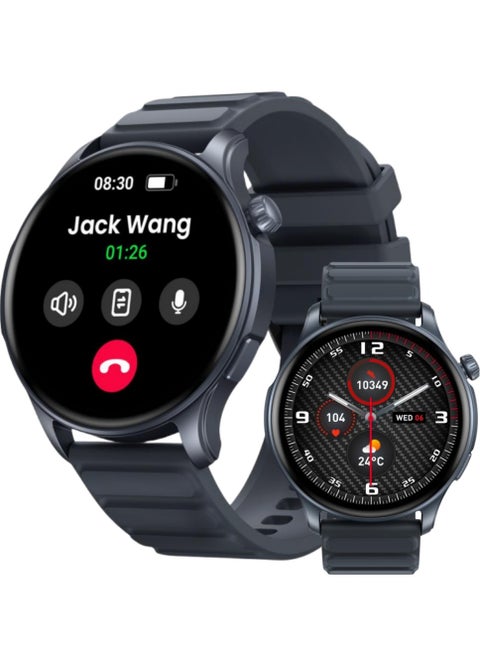 Smart Watches for Men Smartwatch AMOLED Bluetooth Make/Answer Calls Fitness Modes and  Sleep Modes Multi-app Message Reminder Multi Language 260 mAh