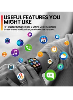 Zeblaze Smart Watches for Men Smartwatch AMOLED Bluetooth Make/Answer Calls Fitness Modes and  Sleep Modes Multi-app Message Reminder Multi Language 260 mAh  - Image 4
