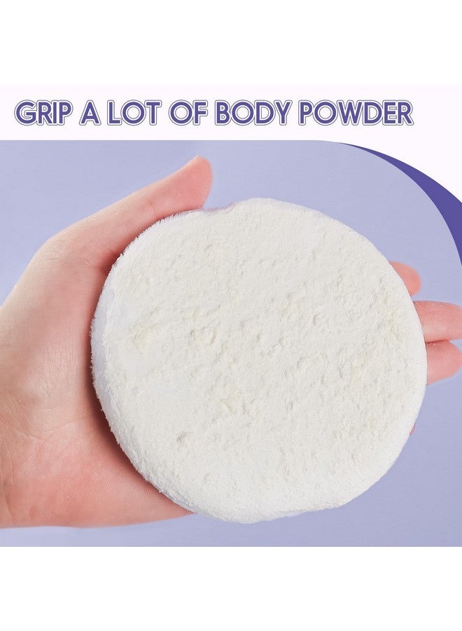 WSYUB Powder Puff, 4.33’’ Powder Puff For Body Powder,Large Body Powder Puff,Body Powder Puff And Container - Image 5
