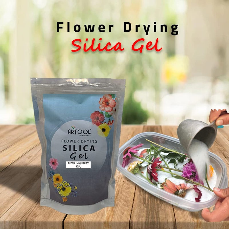 Artool ARTOOL D70 Silica Gel Flower Drying Powder DIY Flower Drying Powder Silica Gel for Preservative Flowers 425gm  - Image 3