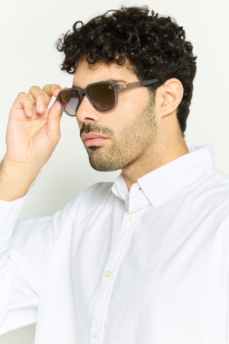 Timberland Men TB9311 Polarized Sunglasses, Grey Gradient - Image 2