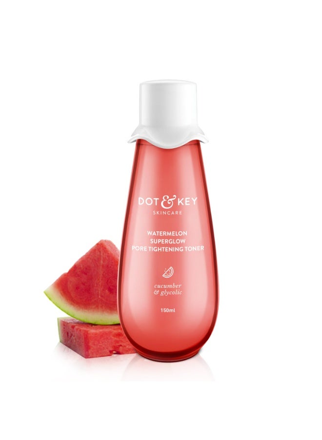 Dot & Key Watermelon SuperGlow Glycolic Face Pore Tightening Toner | for Glowing Skin | Alcohol Free, Toner for Uneven Skin Tone | For All Skin Types | 150 ml - Image 1