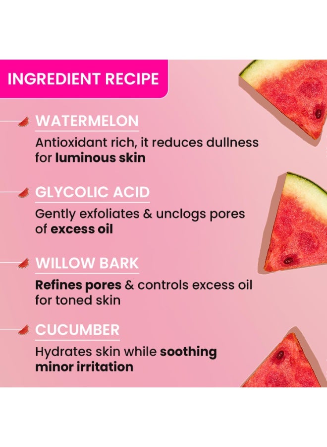 Dot & Key Watermelon SuperGlow Glycolic Face Pore Tightening Toner | for Glowing Skin | Alcohol Free, Toner for Uneven Skin Tone | For All Skin Types | 150 ml - Image 4