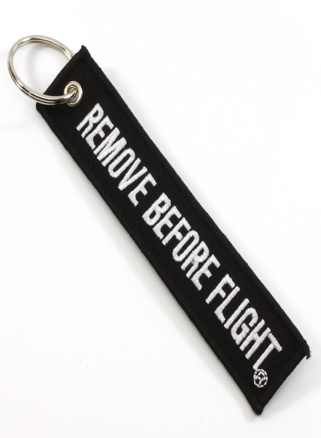 روتاري13بي1 سلسلة مفاتيح Rotary13B1 Remove Before Flight - أسود - عبوة من 5 قطع - Image 4