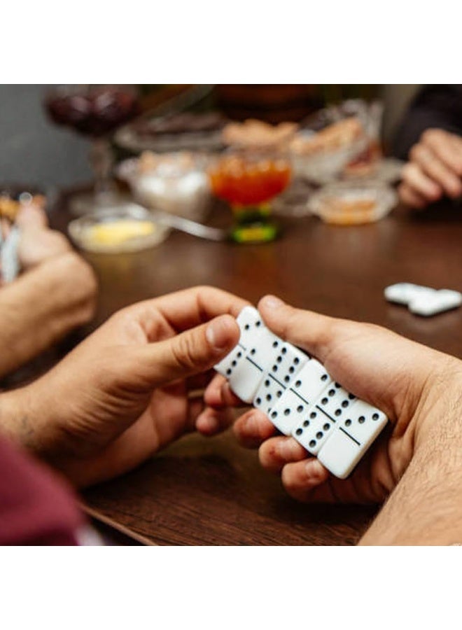 BJM Adult Domino Set Classic Board Games Classic Family Board Games for Adults and Families for Beginner Players (Random Color) - Image 4