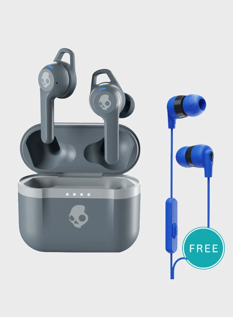 Skullcandy Indy Evo True Wireless & Ink'D Earphones Bundle